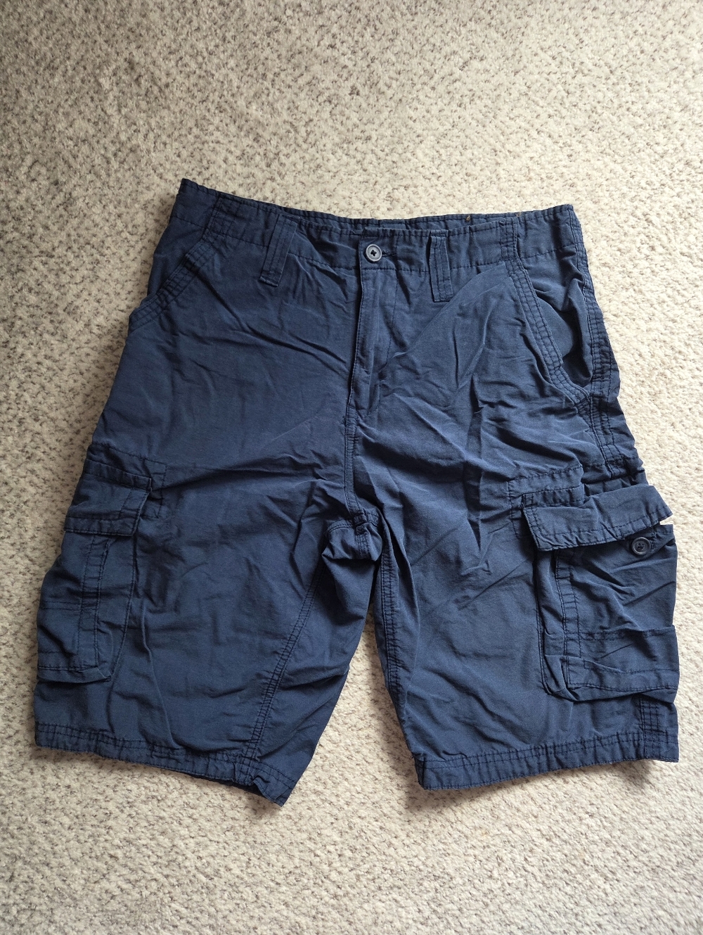 Urban Pipeline 32 Men's Navy Cargo Shorts Perfect For Summer BBQs